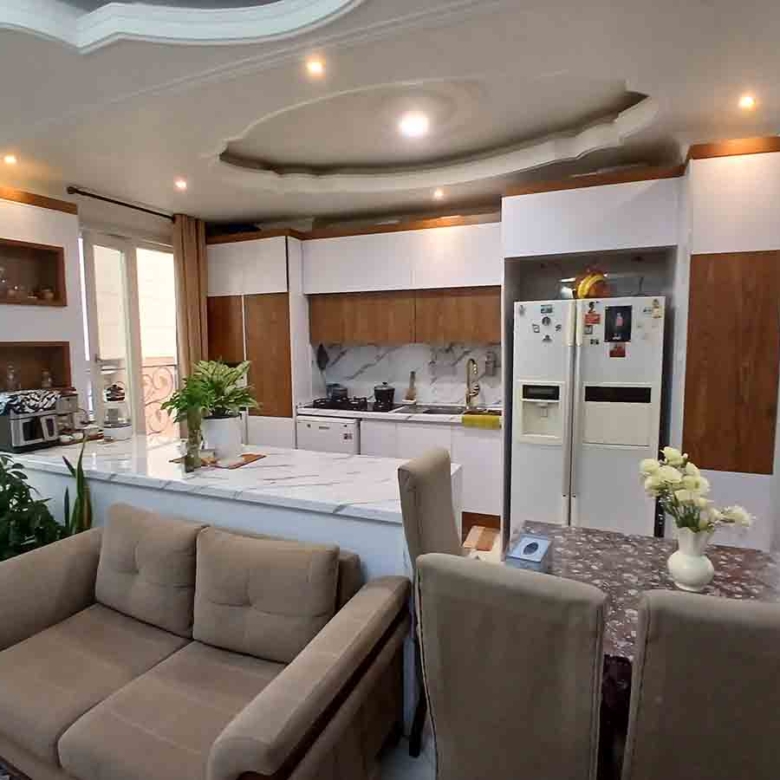 آپارتمان 130متری تکواحدی3خواب جهاداکبر